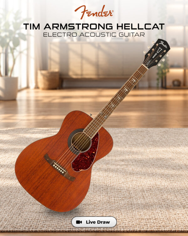 Fender Tim Armstrong Hellcat Electro Acoustic Guitar