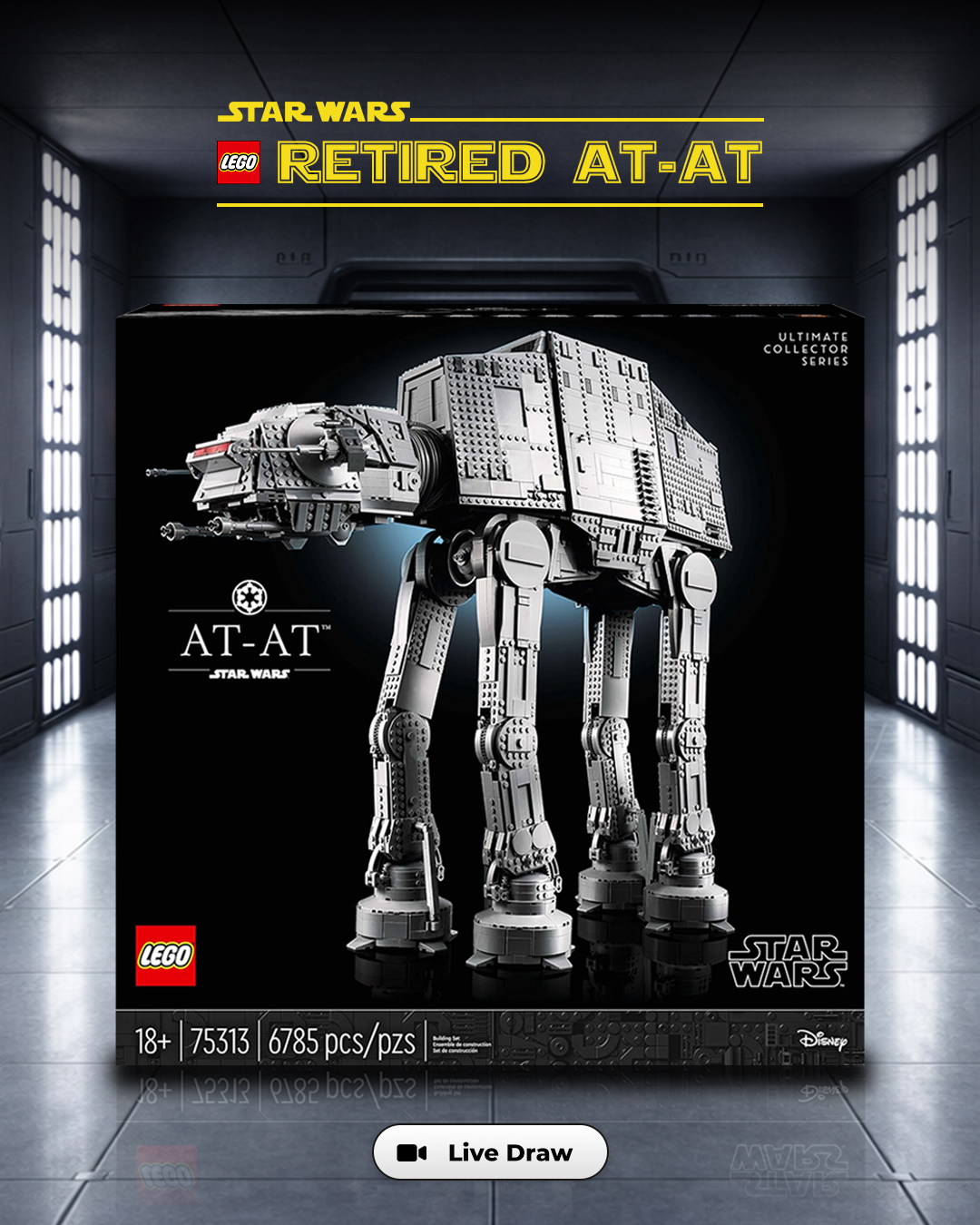Retired LEGO Star Wars AT AT (75313)