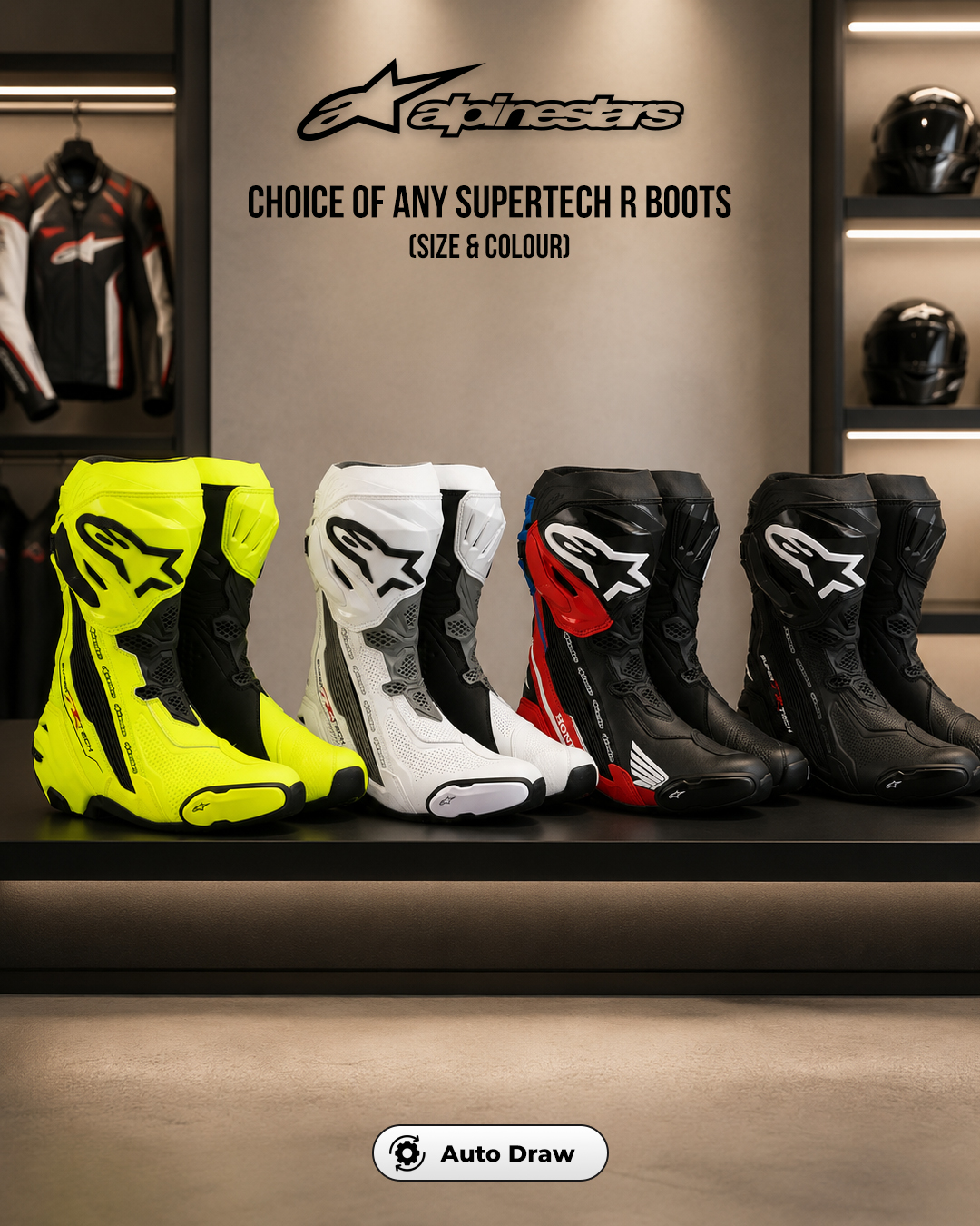 Choice of Alpinestars Motorcycle Boots