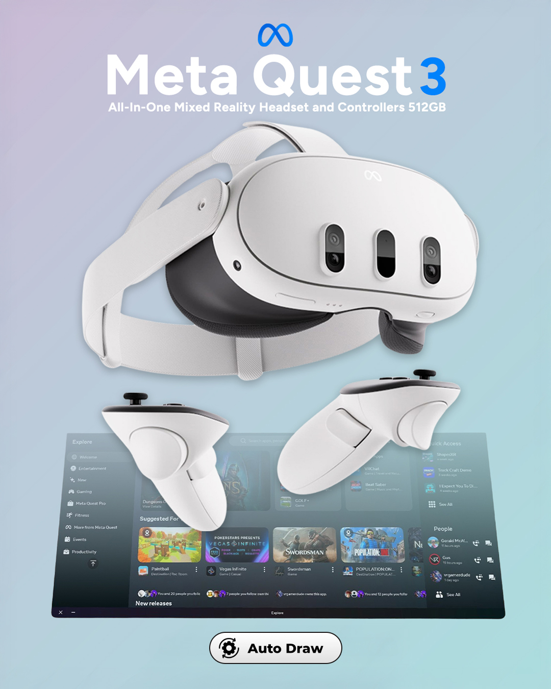 Meta Quest 3 – 512gb