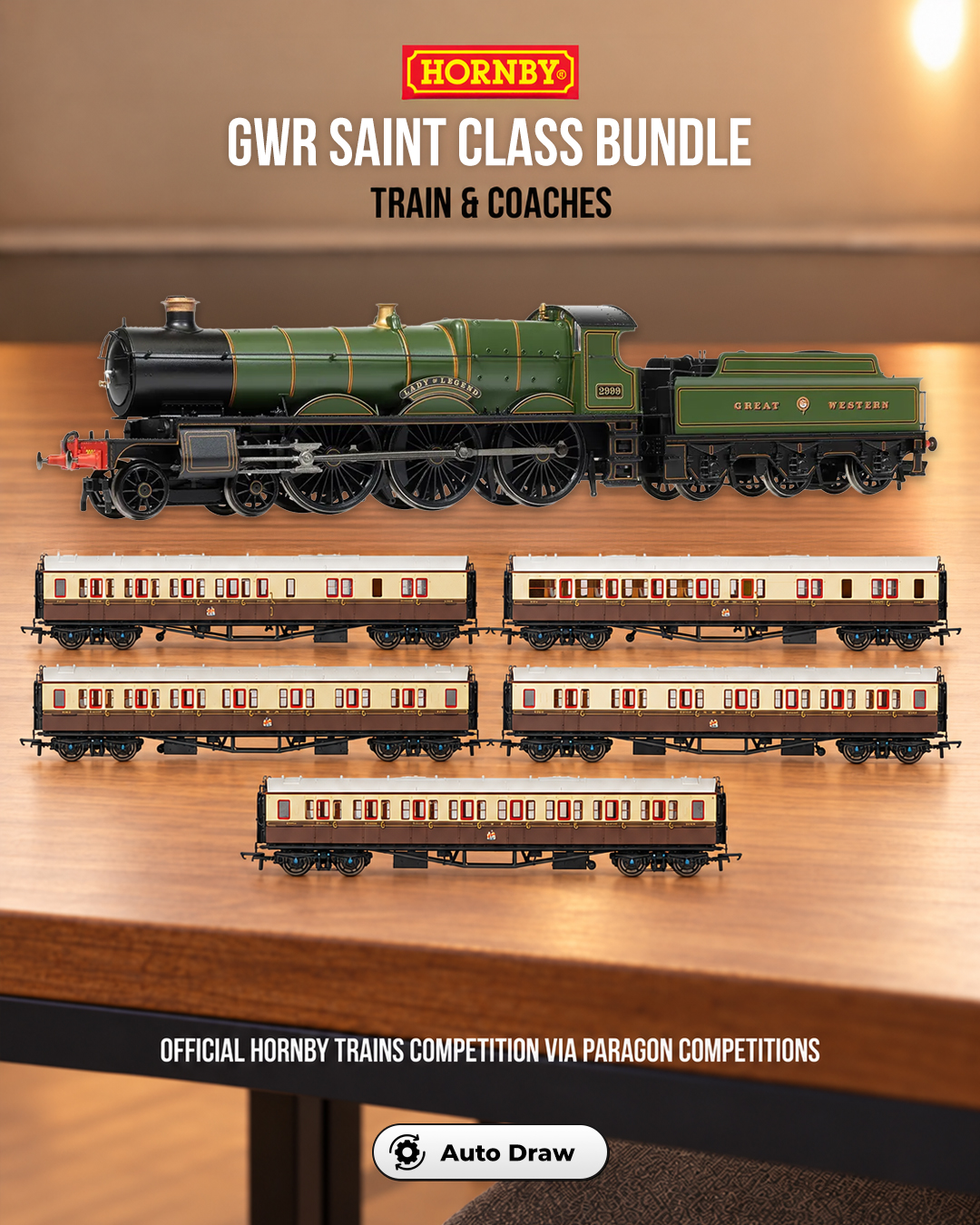GWR Saint Class Train & Coaches Bundle