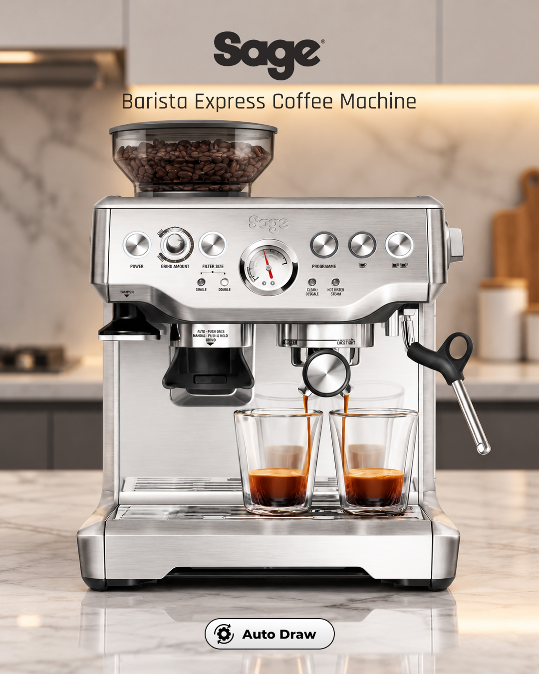 Sage The Barista Express Espresso Coffee Machine