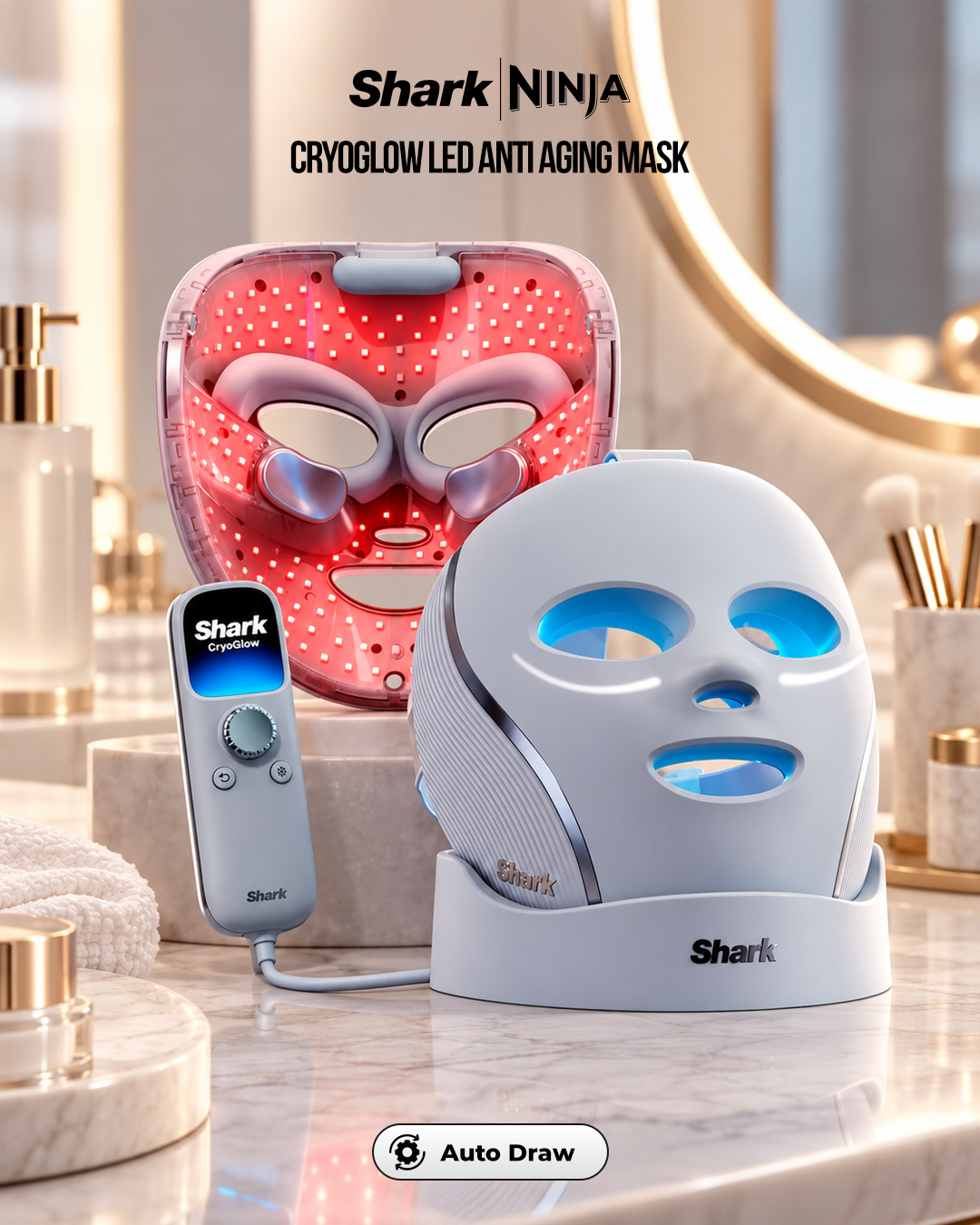 Shark CryoGlow LED Anti Aging Mask