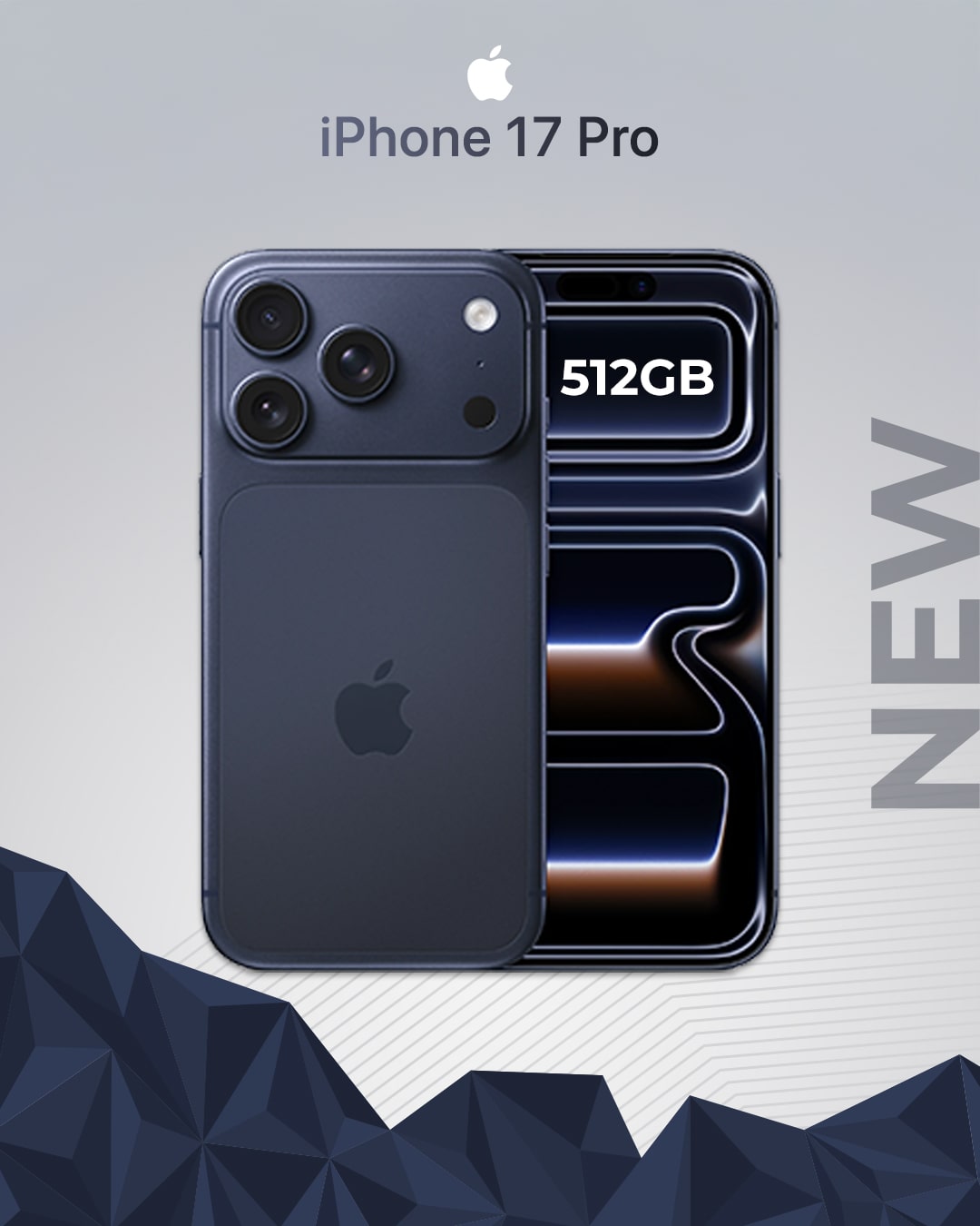 [New] iPhone 17 Pro, 512GB, Deep Blue Paragon Competitions