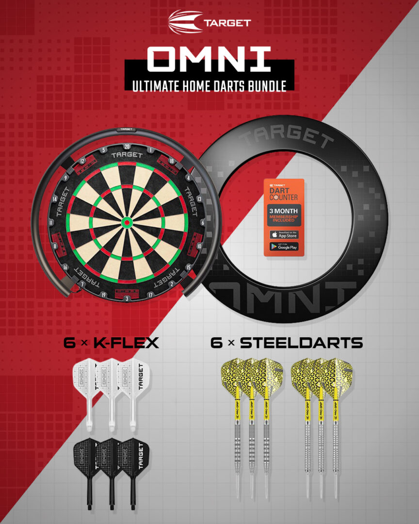TARGET Omni Ultimate Home Darts Bundle - Paragon Competitions