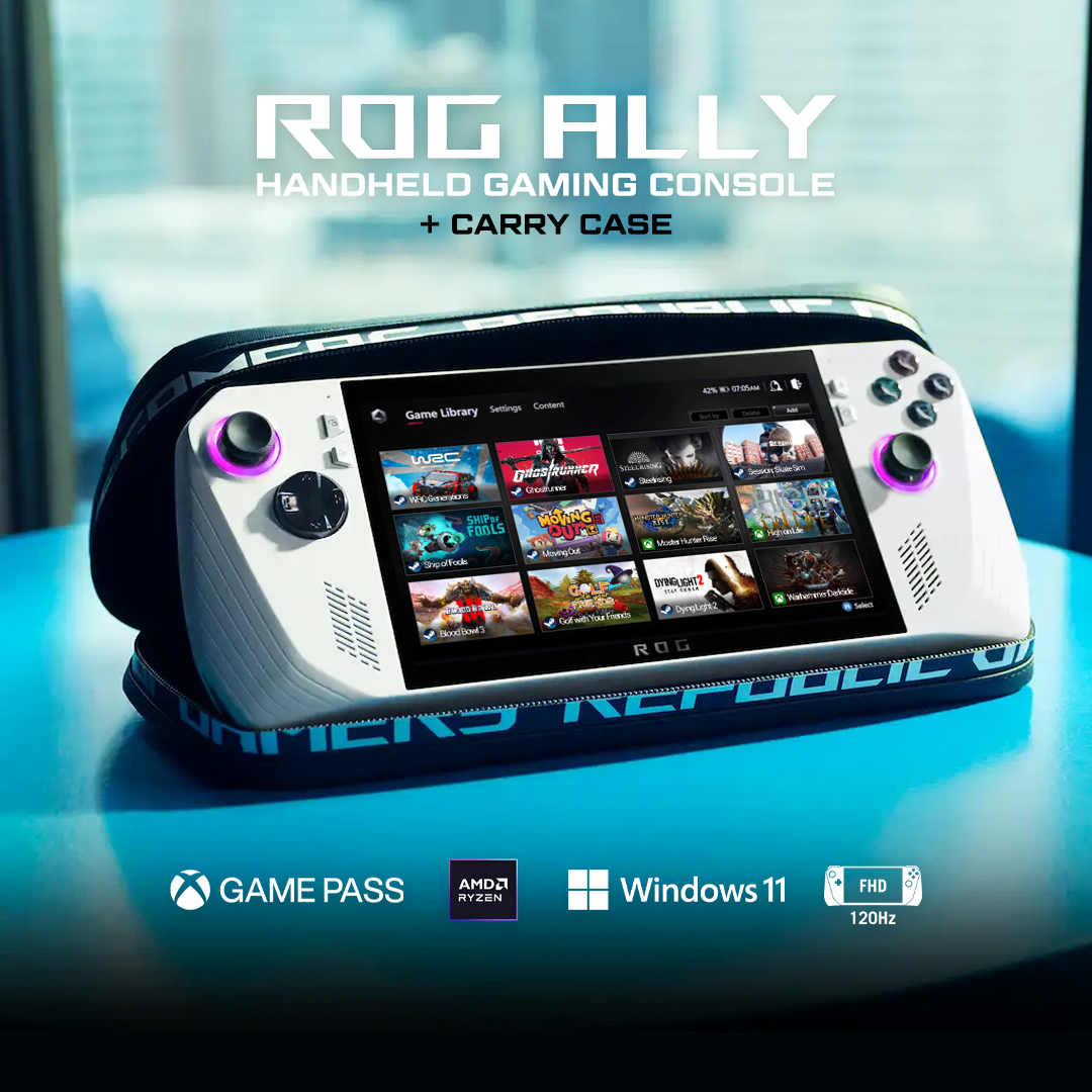 Pack ROG Ally Console + ROG XG Mobile + Travel case