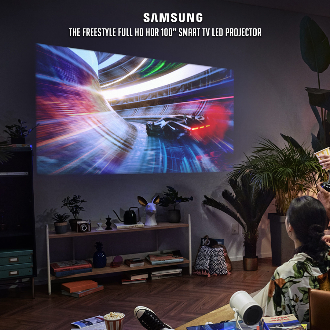 Samsung The Freestyle Full HD HDR 100” Smart TV LED Projector - Paragon