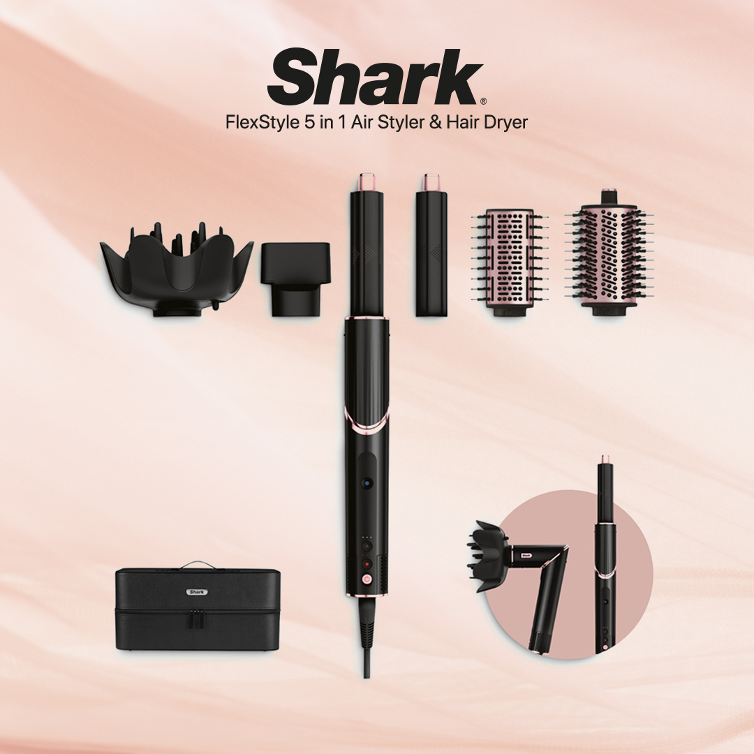Shark FlexStyle 5-in-1 Air Styler & Hair Dryer with Storage Case